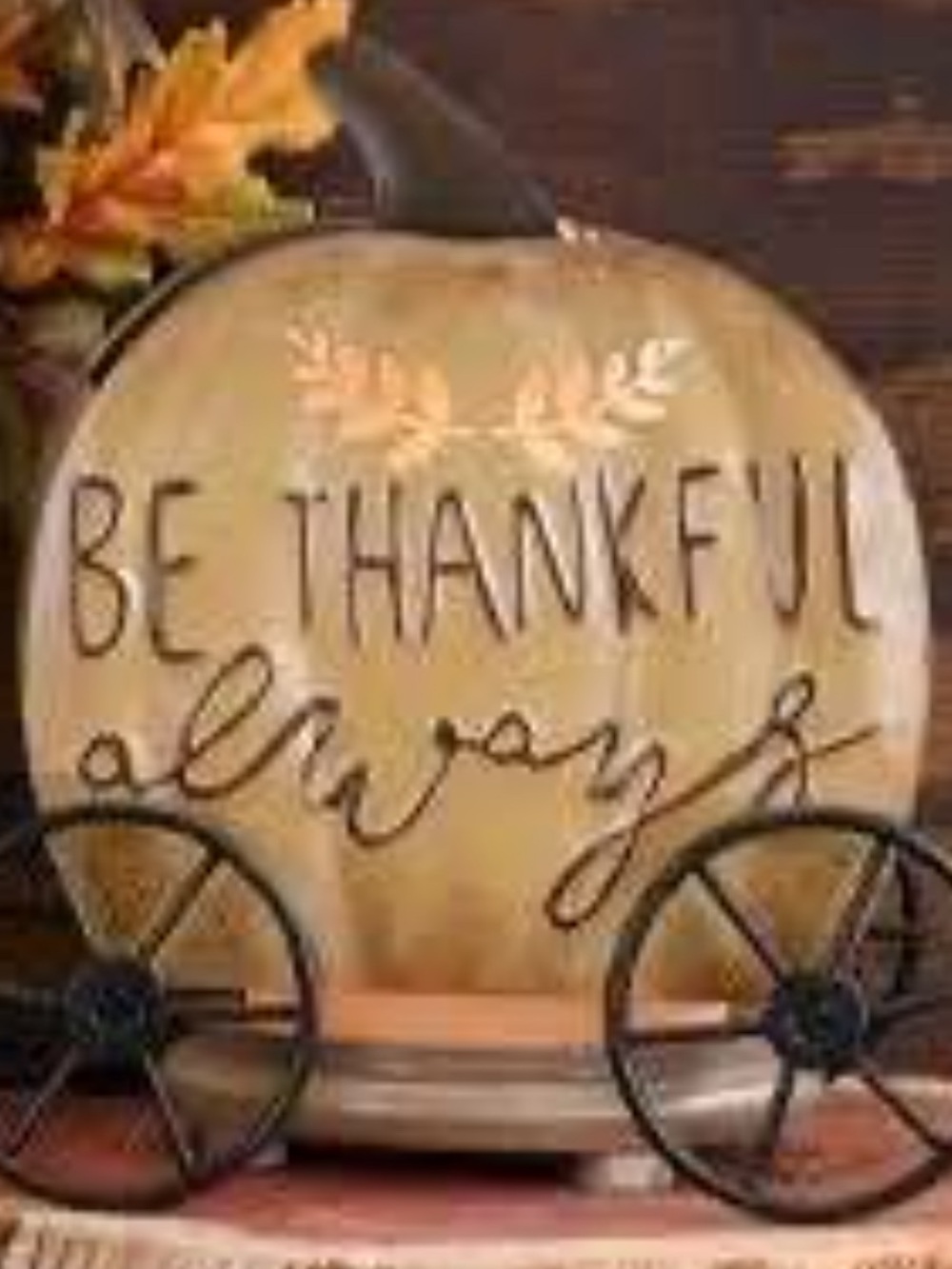 Pink Zebra Metal Carriage Pumpkin Accent Shade
